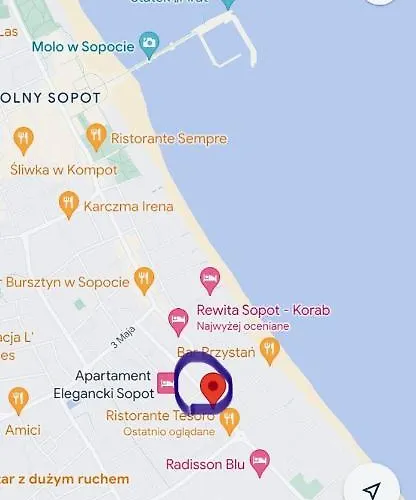 4 Pory Roku- 200m Plaza, Prywatny Parking Appartamento